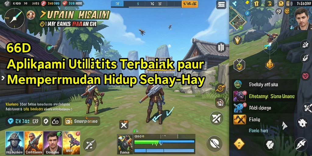 Tampilan antarmuka 66D yang intuitif dan mudah digunakan.