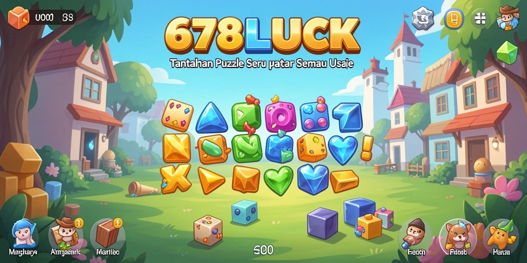 Tampilan gameplay menarik dalam 678LUCK yang menantang.