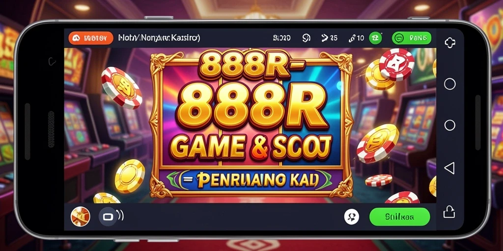 Gameplay Slot seru di 888R dengan tampilan grafis yang menarik.