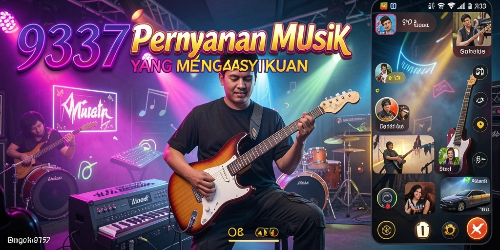 Tampilan gameplay 93337 yang menarik dengan pengalaman musik yang seru.