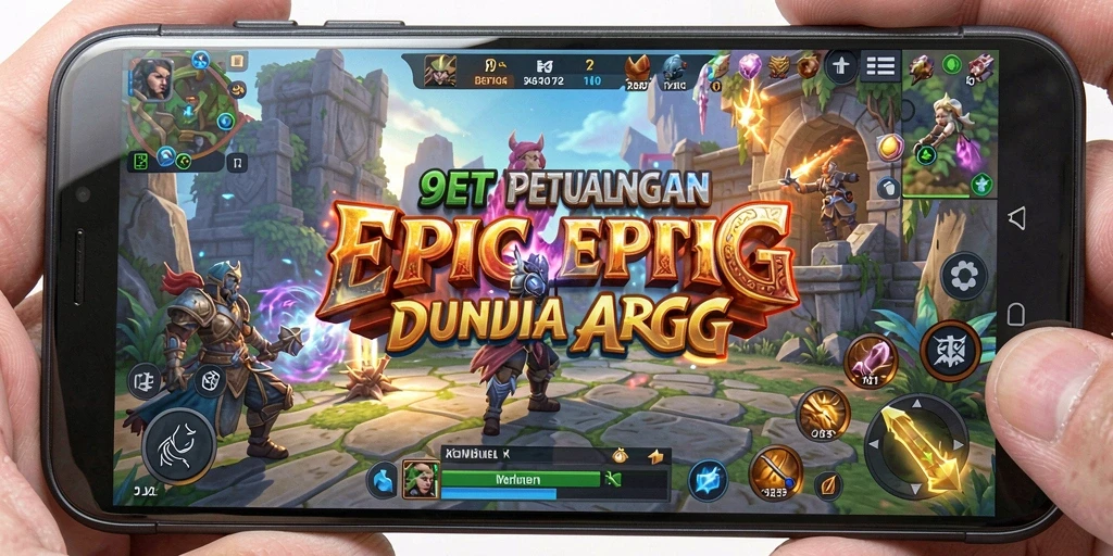 Gameplay menakjubkan di dunia fantasi 9ET.