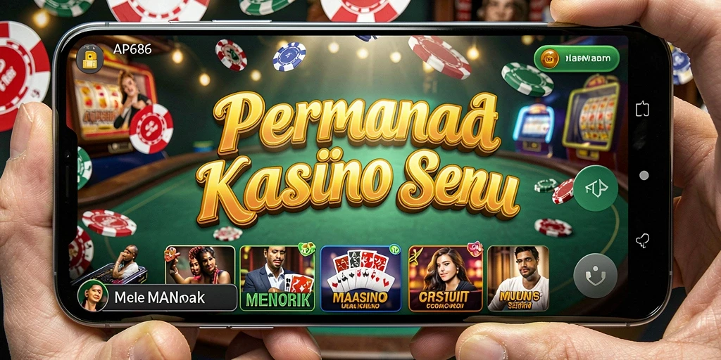 Tangkapan layar utama dari gameplay seru dan mendebarkan Kasino.