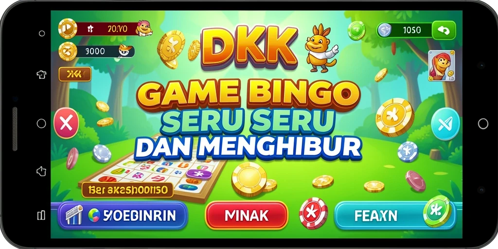 Screenshot gameplay DKK menampilkan pengalaman seru bermain Bingo.