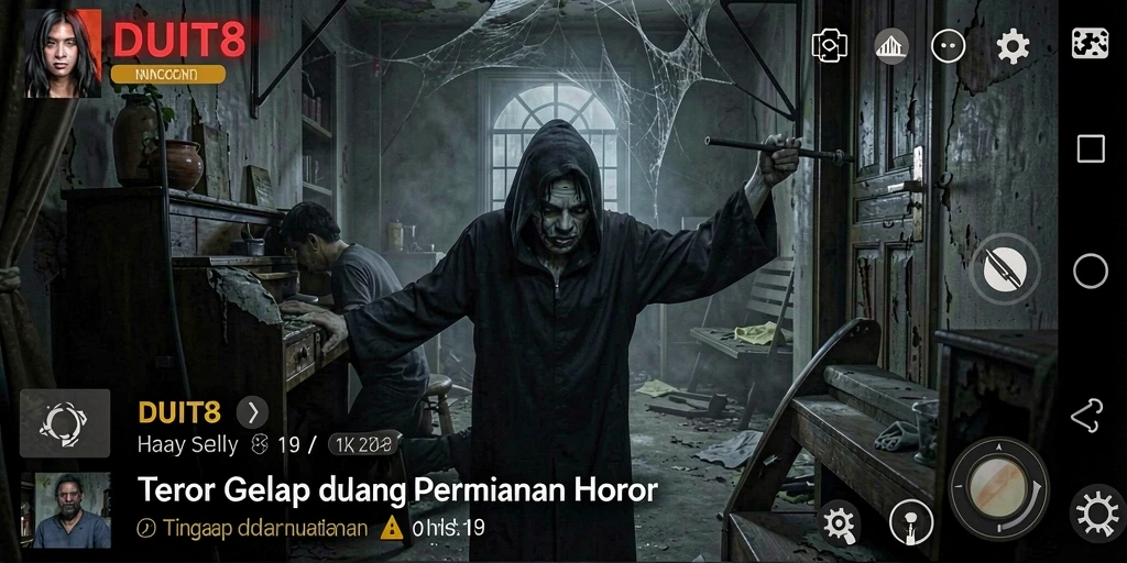 Gameplay menyeramkan dalam atmosfir penuh ketegangan.