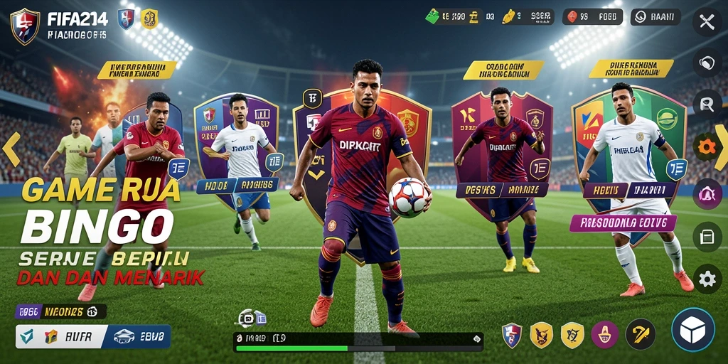 Screenshot FIFA234 menampilkan momen seru dalam permainan Bingo.