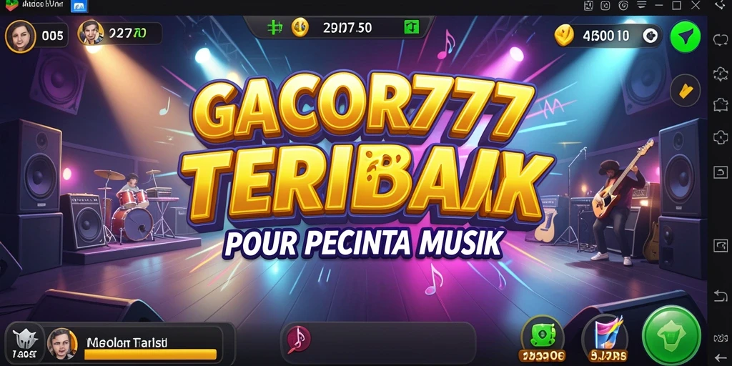 Tampilan menarik dan seru dari gameplay GACOR777.