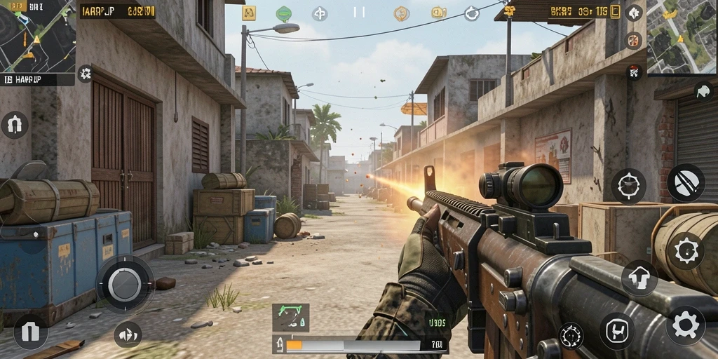 Tangkapan layar utama dari gameplay HARAPJP yang intens dan seru.