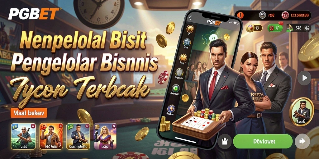 Tampilan gameplay PGBET menampilkan mekanisme Tycoon yang menarik.