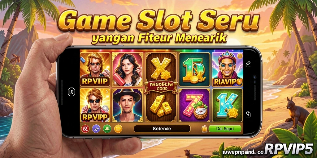 Screenshot RPVIP5 menampilkan gameplay Slot yang mengasyikkan dan fitur menarik.