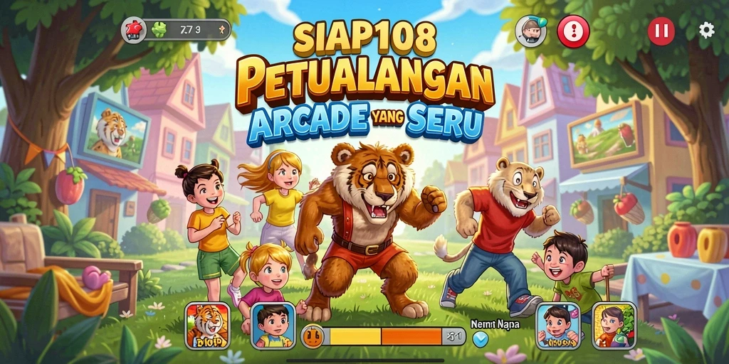 Tampilkan gameplay arcade seru dari SIAP108 dengan berbagai tantangan.