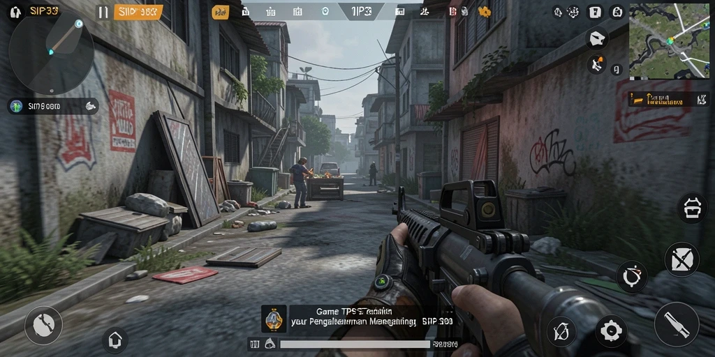Tampilan menegangkan dari gameplay SIP33 dengan aksi seru dan strategis.