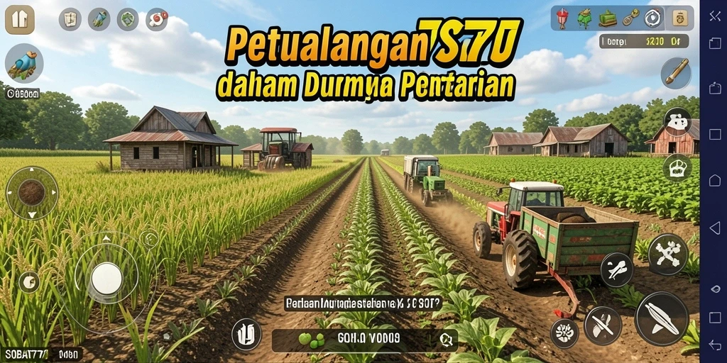 Gameplay SOBAT777 yang seru dan interaktif dalam bertani.