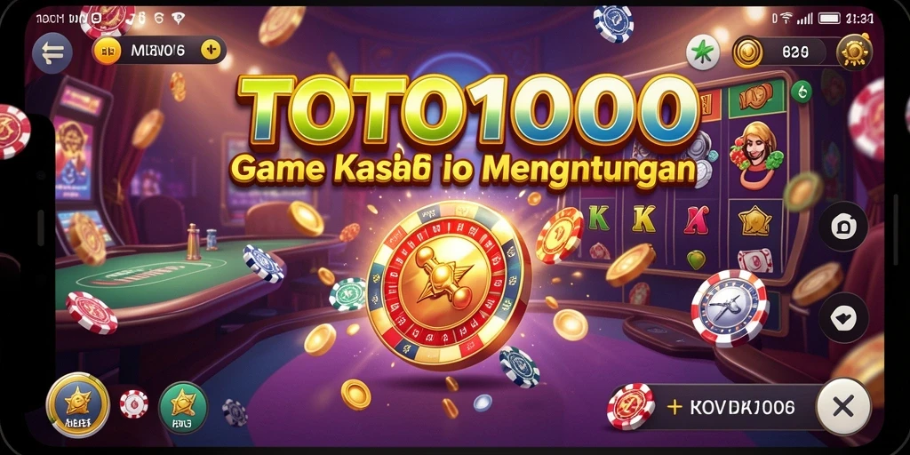 Tampilan menarik dari gameplay TOTO1000 yang mendebarkan.