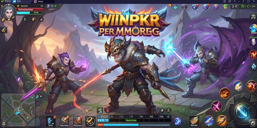 Tampilan gameplay epik dalam dunia <strong>WINPKR</strong> yang penuh petualangan.